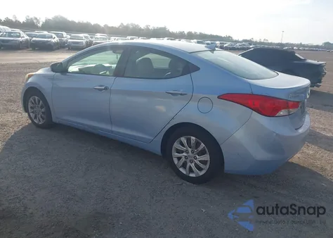 2012 Hyundai Elantra Gls (Ulsan Plant) из США, поврежденный, VIN KMHDH4AE2CU230224